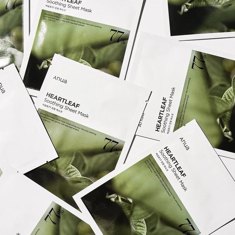 Heartleaf 77% Soothing Sheet Mask - Image 4