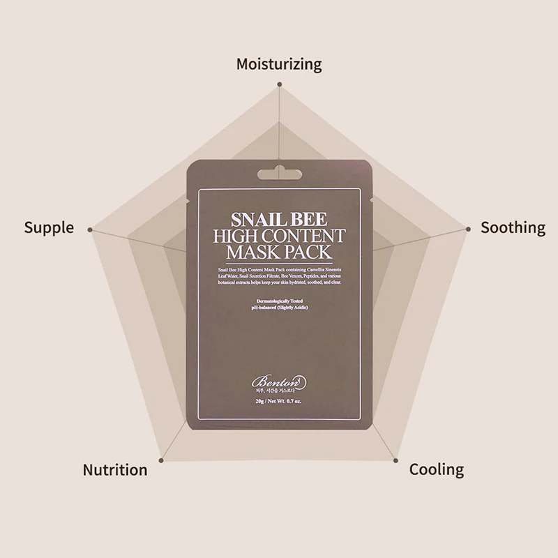 Snail Bee High Content Mask Pack - Image 3