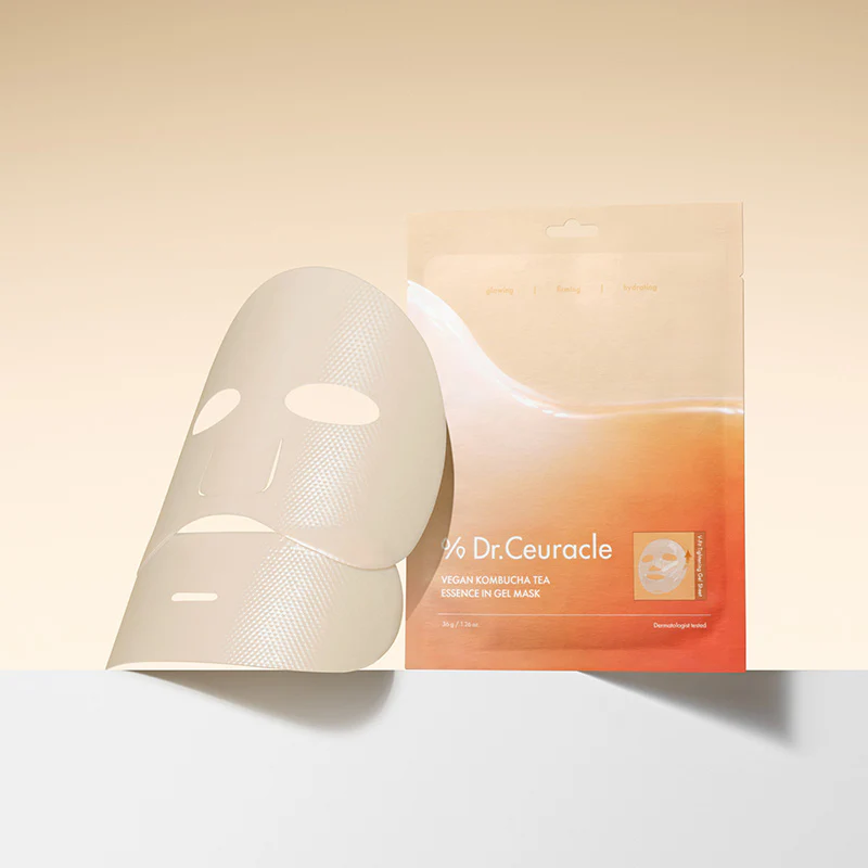 Vegan Kombucha Tea Essence In Gel Mask - Image 3